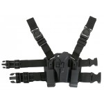 Holster w/Drop Leg Platform for G. Series - Black [CS]